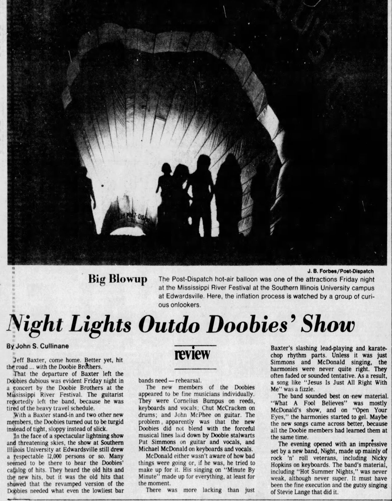Doobie Brothers review - 1979